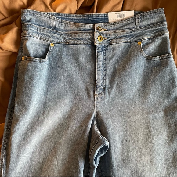 I.N.C. International Concepts Indigo Flare Regular High-rise Fit Jeans - TAGS ON - Picture 6 of 12